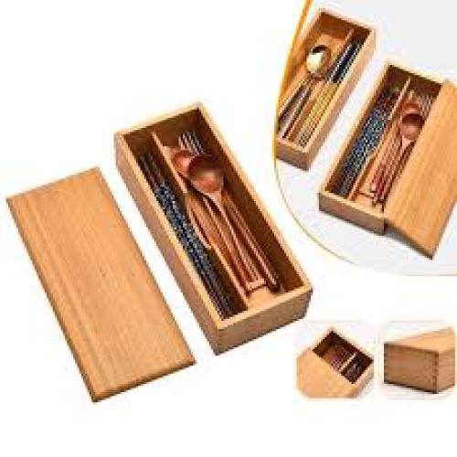  Spoon And Chopsticks Box With Drawers