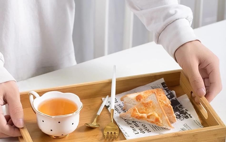  Rectangular Bamboo Tray